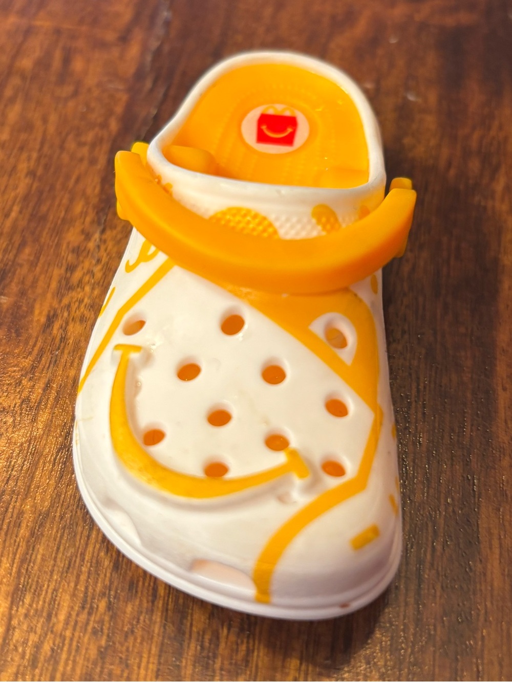 2024 Mcdonald's Crocs Toy # 8 Shoe Keychain Bag Clip No Box